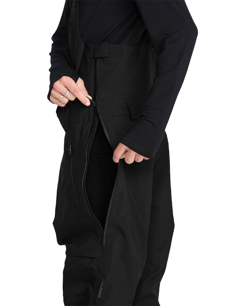 Volcom Men's Anyox 3L Gore Pro Bib Pant Black 2027