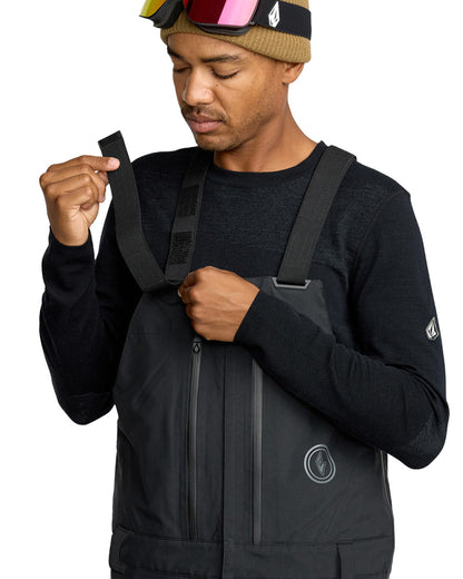 Volcom Men's Anyox Gore-Tex Pro Shell Bib Pant Black 2026
