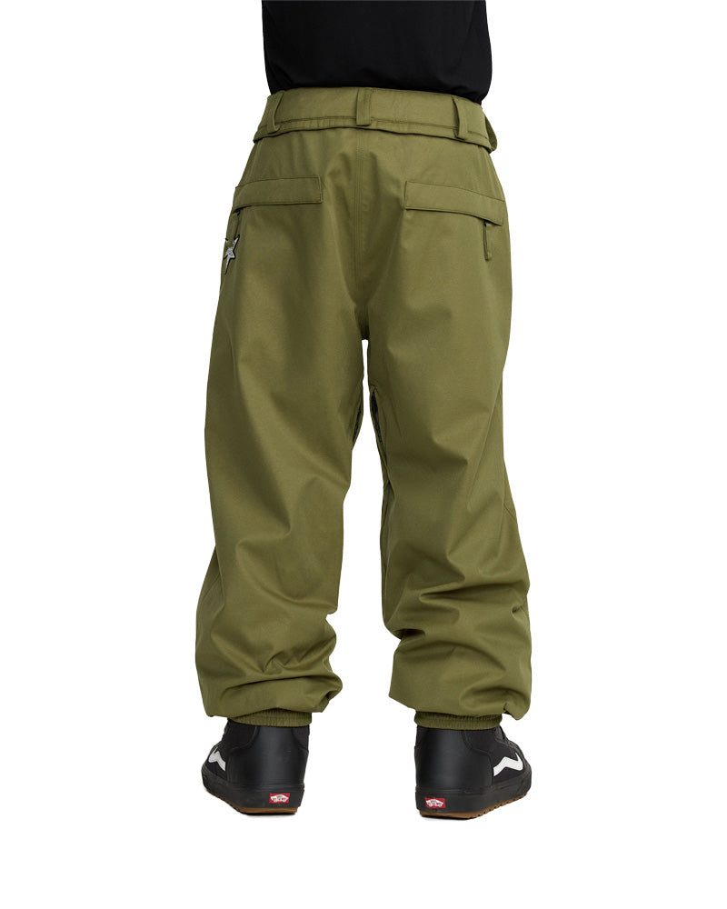 Volcom Men's Arthur 20K Pant Dark Olive 2026 – The Source