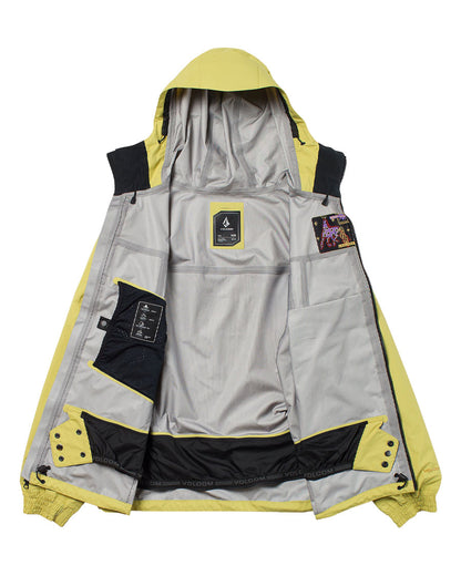 Volcom Men's Arthur 3L 20K Jacket Golden Haze 2027
