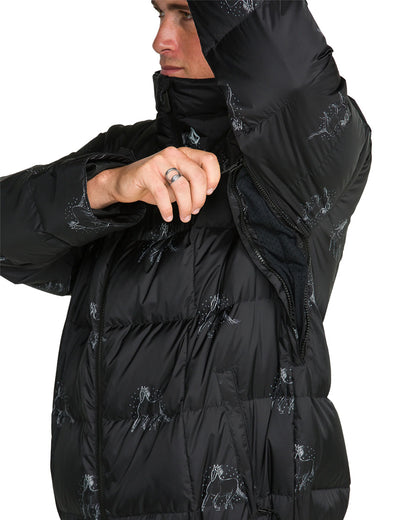 Volcom Men's Arthur Down Puff Jacket Black 2027