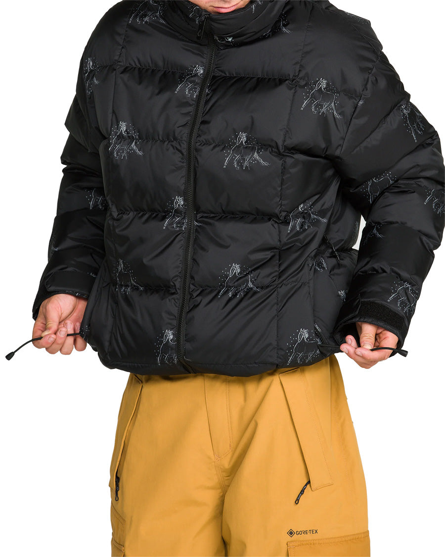 Volcom Men's Arthur Down Puff Jacket Black 2027