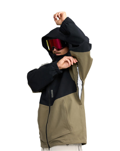 Volcom Men's Brighton Full Zip Jacket Military 2026