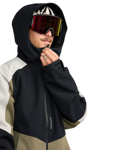 Volcom Men's Brighton Full Zip Jacket Military 2026