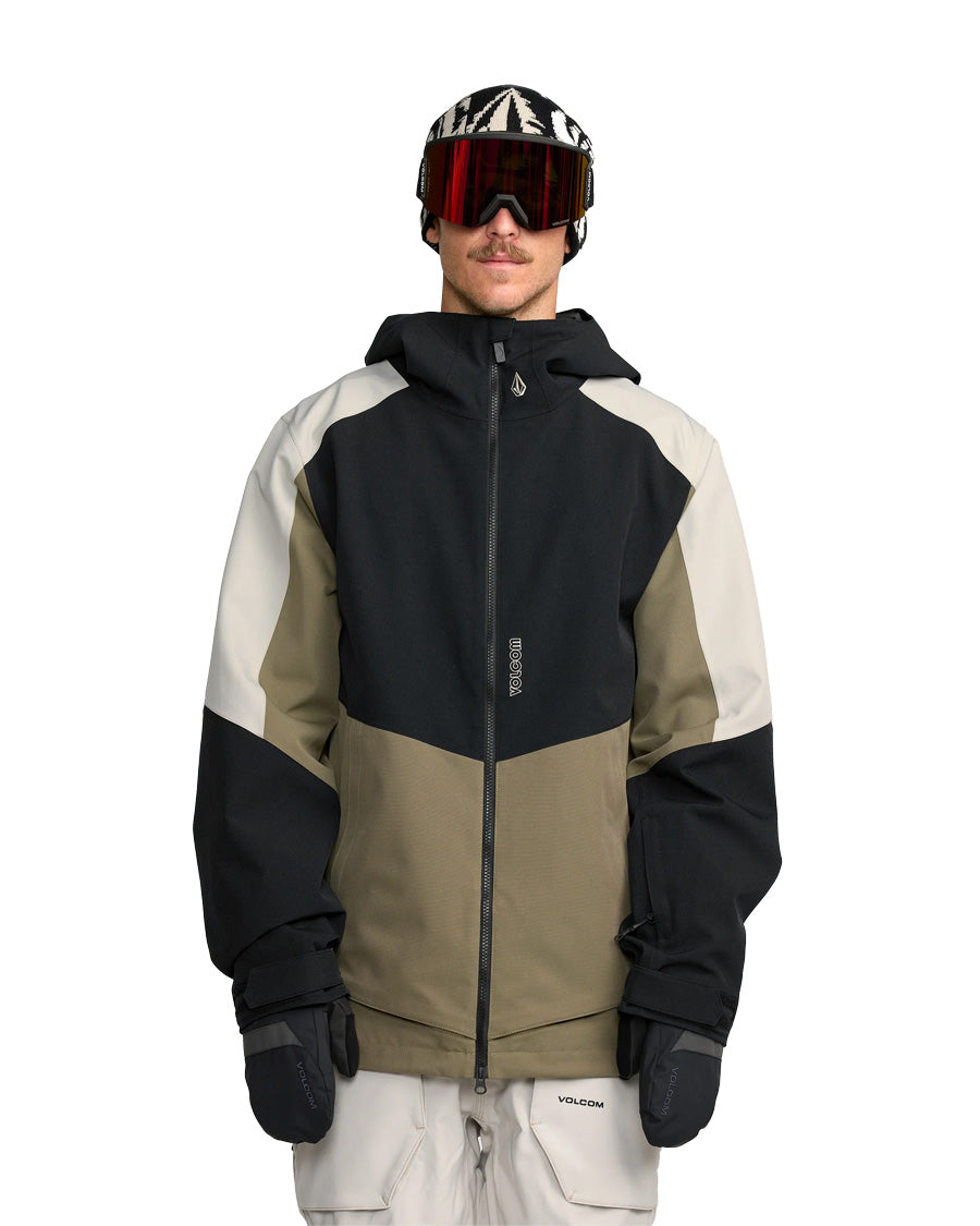 Volcom Men's Brighton Full Zip Jacket Military 2026