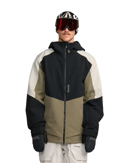 Volcom Men's Brighton Full Zip Jacket Military 2026