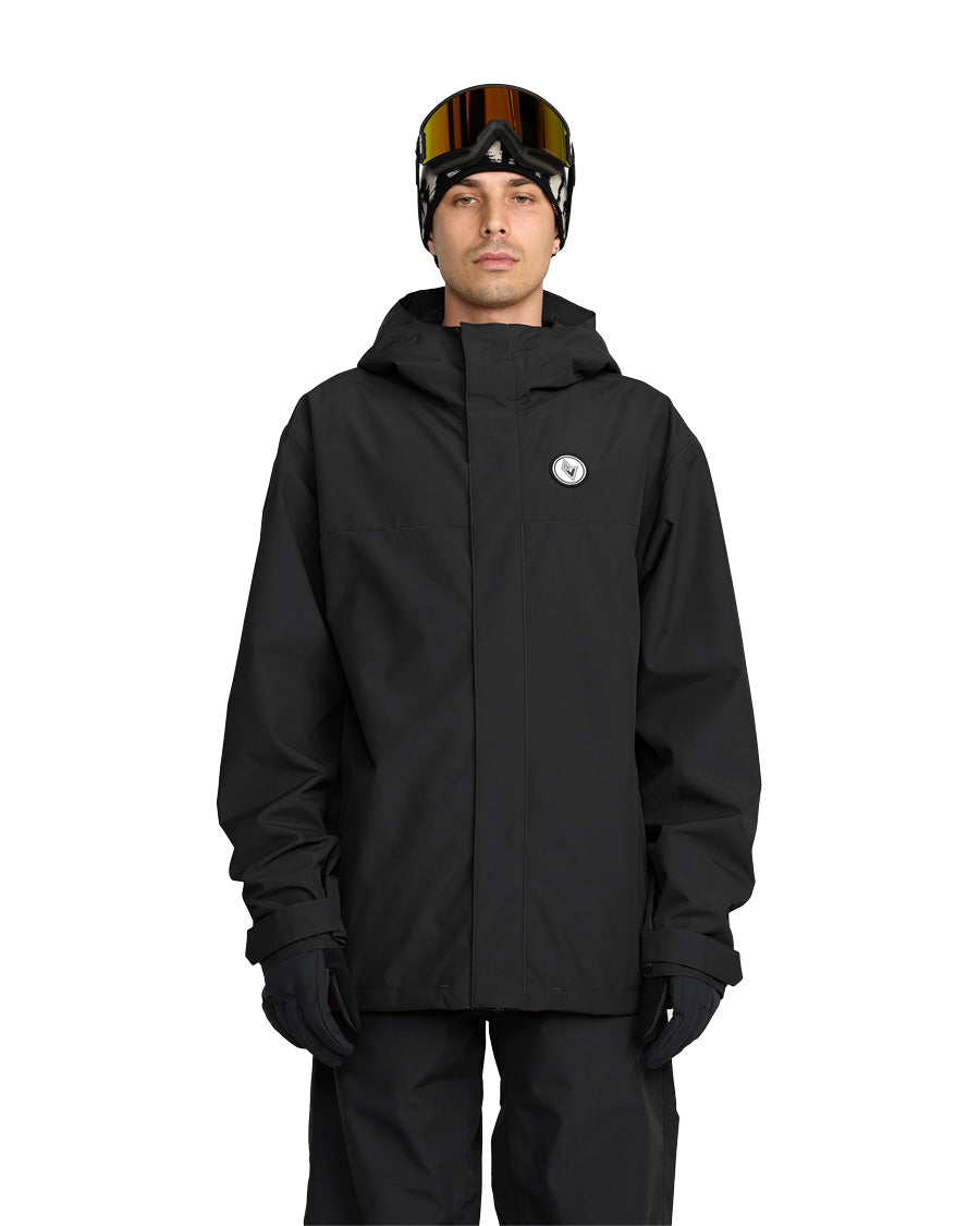 Volcom Men's Buckthreeeighty Jacket Black 2026