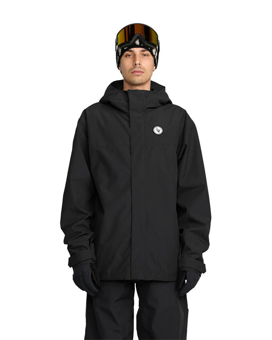 Volcom Men's Buckthreeeighty Jacket Black 2026