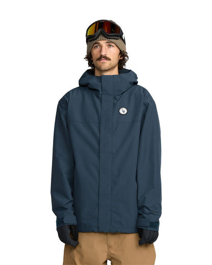 Volcom Men's Buckthreeeighty Jacket Deep Blue 2026