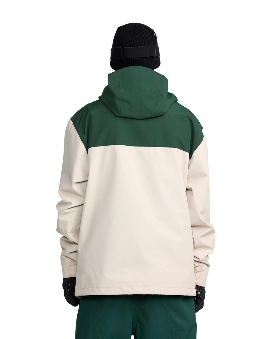 Volcom Men's Buckthreeeighty Jacket Stone 2026