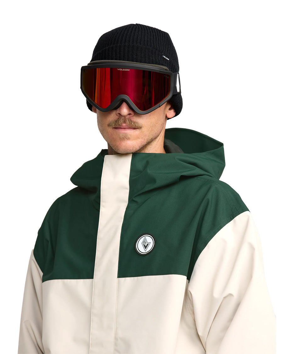 Volcom Men's Buckthreeeighty Jacket Stone 2026