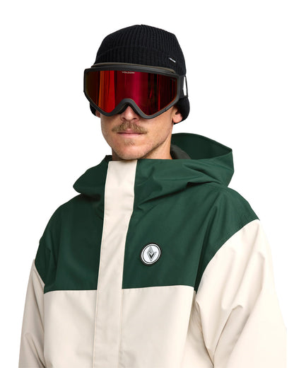 Volcom Men's Buckthreeeighty Jacket Stone 2026