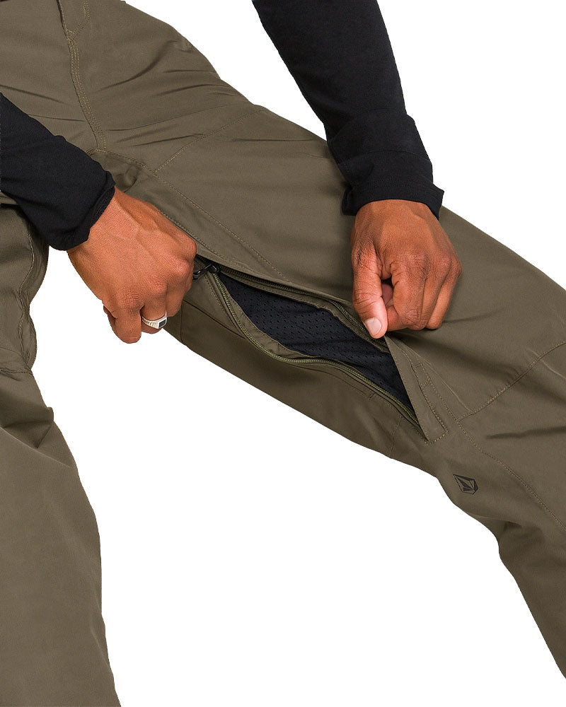 Volcom Men's Dua Gore-Tex Pant Teak 2027