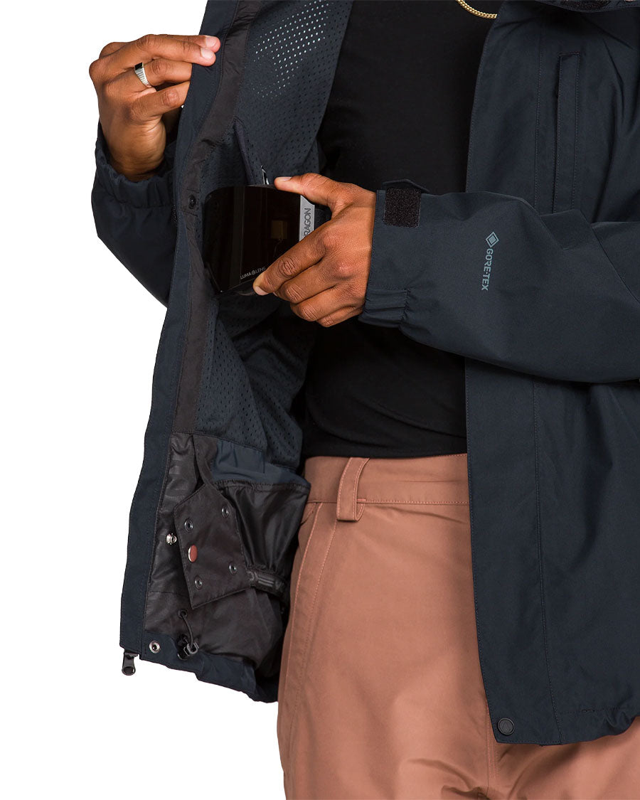 Volcom Men's Dua INS Gore-Tex Jacket Black 2027