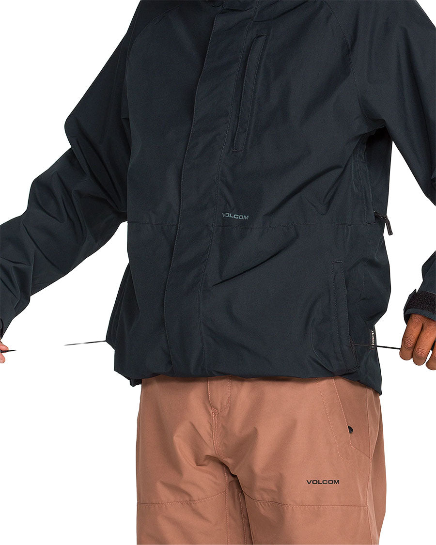 Volcom Men's Dua Gore-Tex Jacket Black 2027