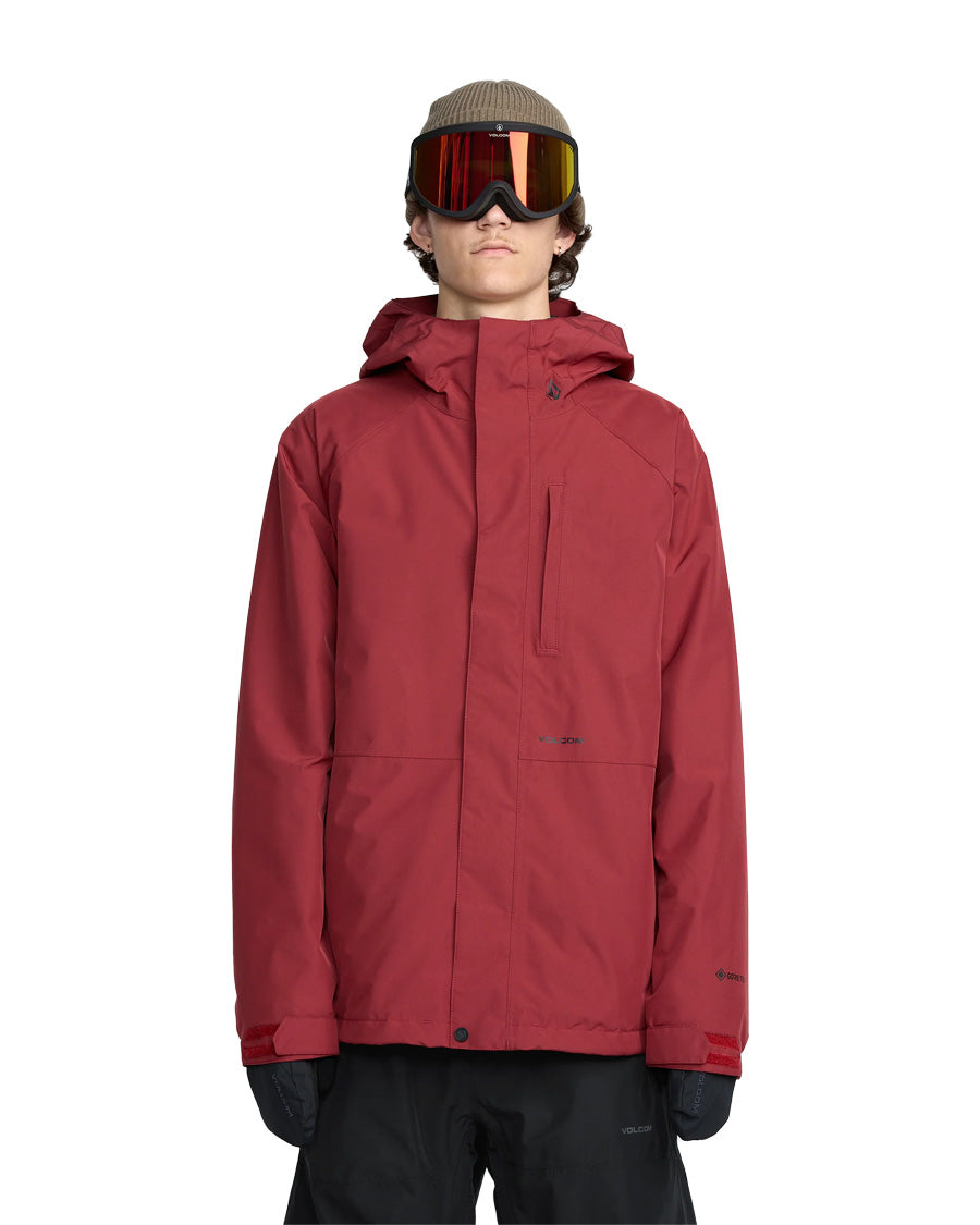 Volcom Men's Dua Ins Gore-Tex Jacket Burnt Red 2026