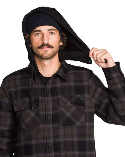 Volcom Men's Enson INS Riding Flannel Black 2027