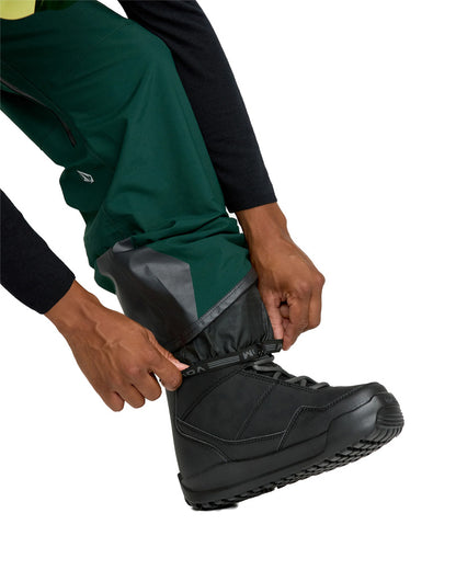 Volcom Men's Guide Gore-Tex Pro Shell Pant Black Green 2026