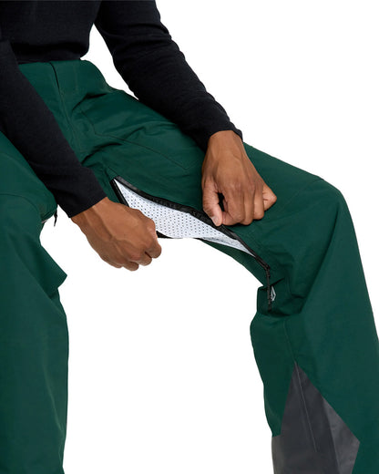 Volcom Men's Guide Gore-Tex Pro Shell Pant Black Green 2026