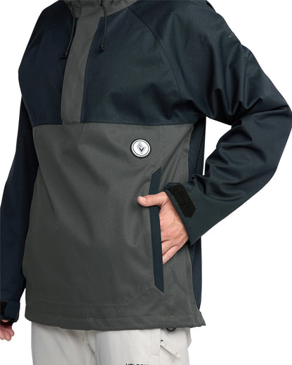 Volcom Men's Hossegor 20K Pullover Black 2026