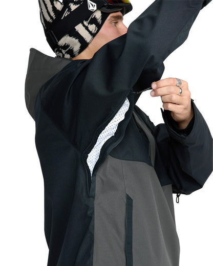 Volcom Men's Hossegor 20K Pullover Black 2026