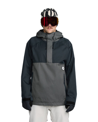 Volcom Men's Hossegor 20K Pullover Black 2026