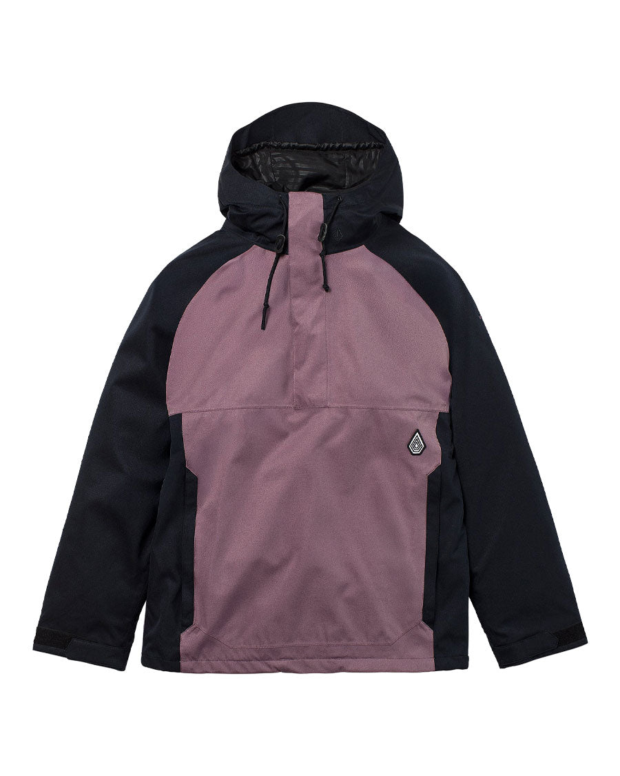 Volcom Men's Hossegor 20K Pullover Jacket Arctic Dust 2027
