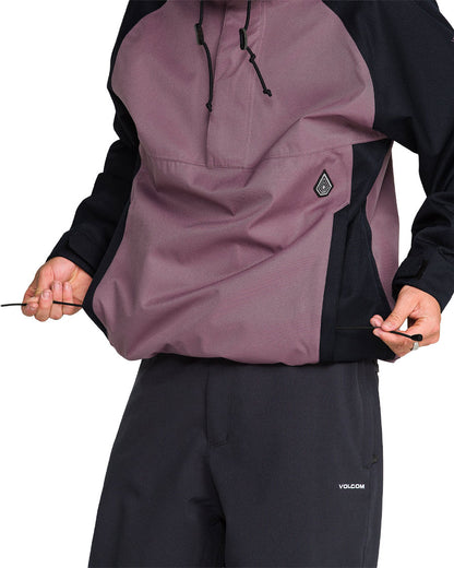 Volcom Men's Hossegor 20K Pullover Jacket Arctic Dust 2027