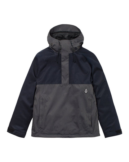 Volcom Men's Hossegor 20K Pullover Jacket Black 2027