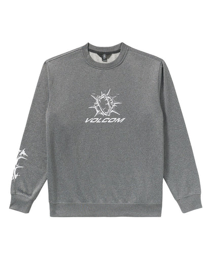 Volcom Men's Hydro Crew Heather Black 2026