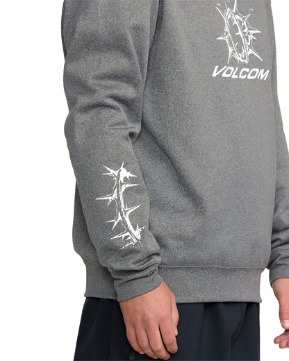 Volcom Men's Hydro Crew Heather Black 2026