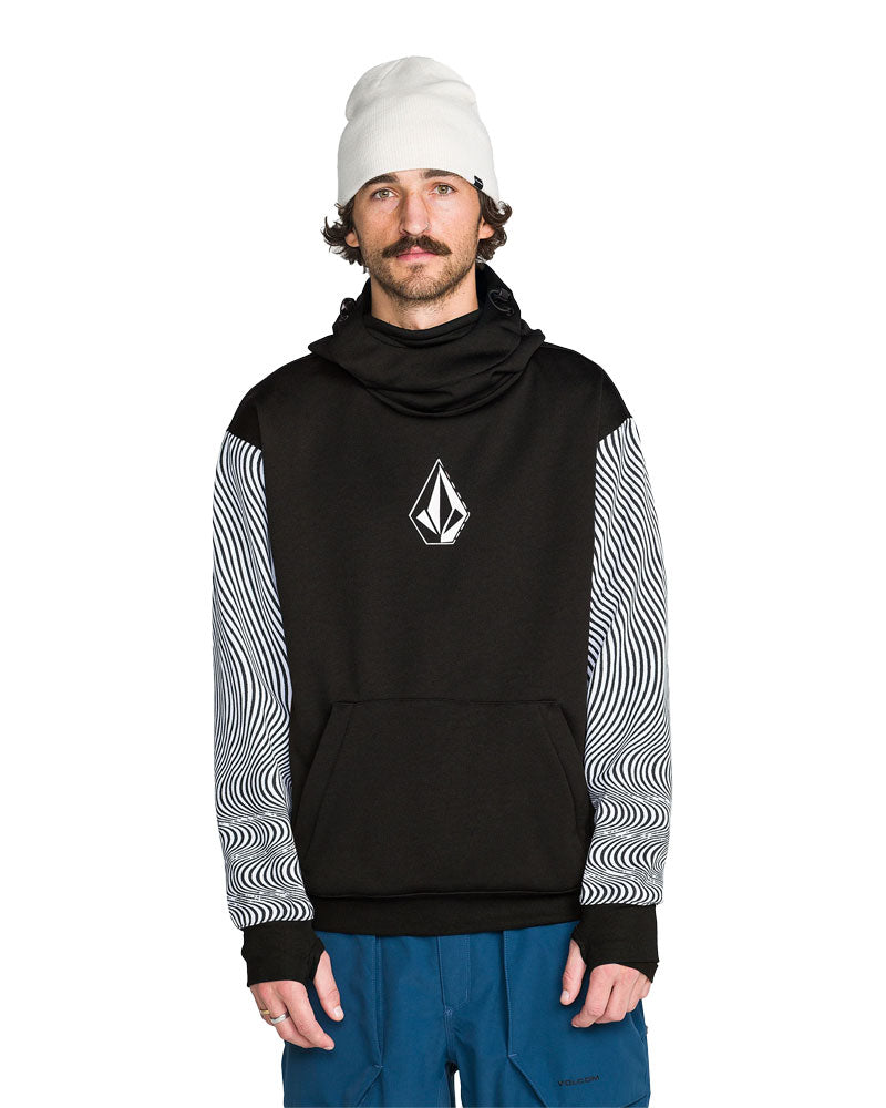 Volcom Men's Hydro Riding Hoodie Black/White 2027