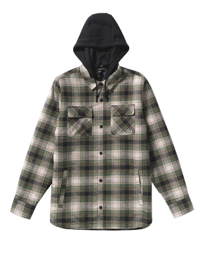Volcom Men's Kenson Ins Flannel Black Green 2026