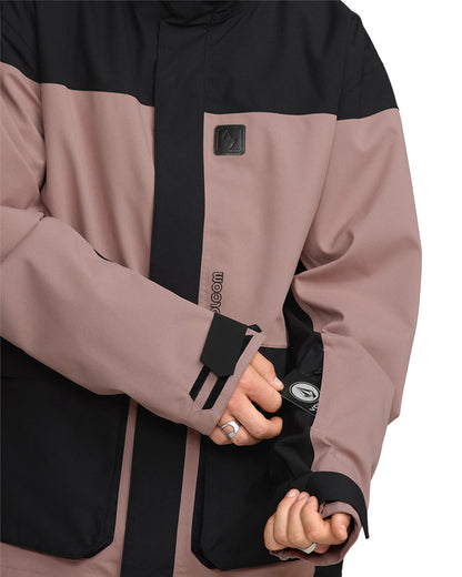 Volcom Men's Kleveland Jacket Mauve 2026