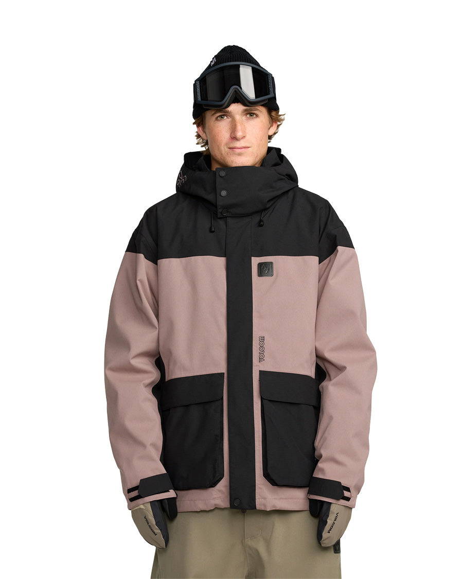 Volcom Men's Kleveland Jacket Mauve 2026