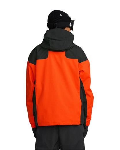 Volcom Men's Kleveland Jacket Orange Shock 2026