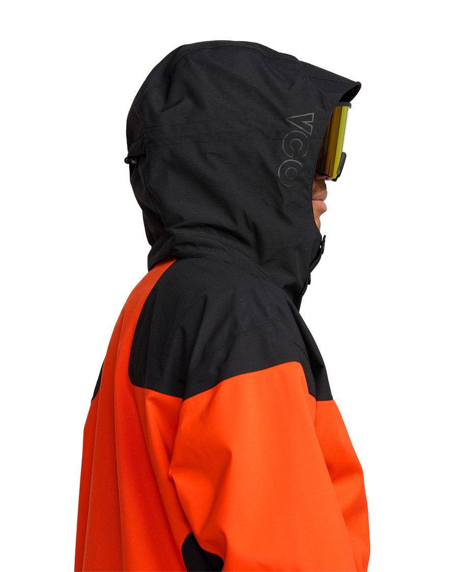 Volcom Men's Kleveland Jacket Orange Shock 2026