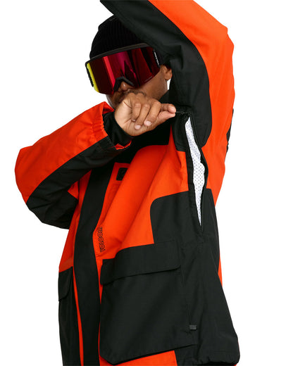 Volcom Men's Kleveland Jacket Orange Shock 2026