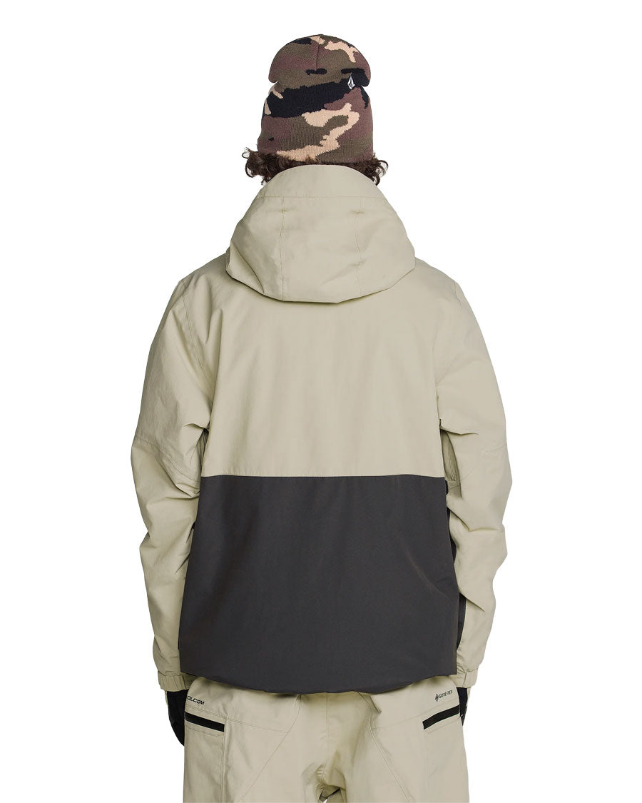 Volcom Men's L INS Gore-Tex Jacket Dark Grey 2027
