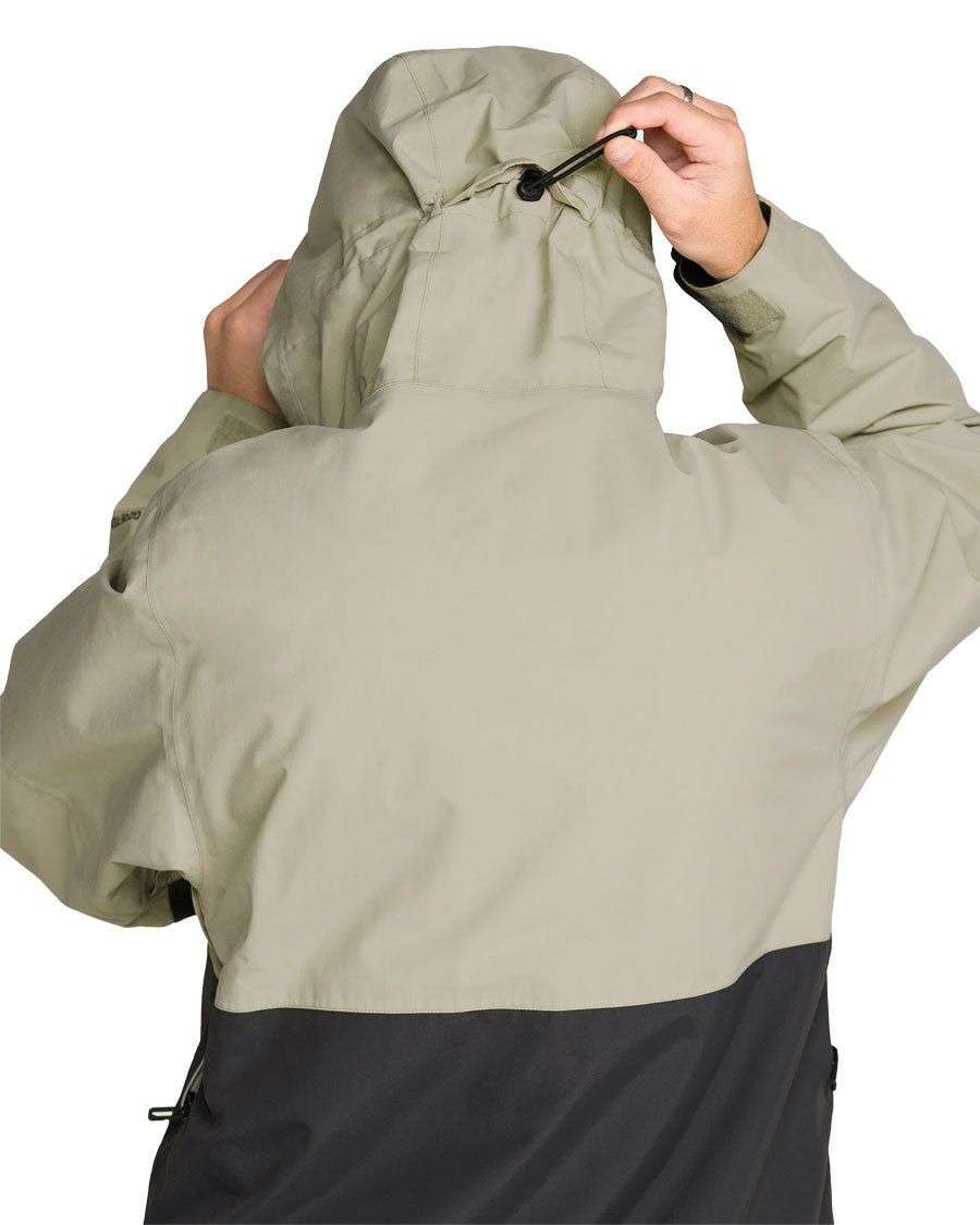 Volcom Men's L INS Gore-Tex Jacket Dark Grey 2027