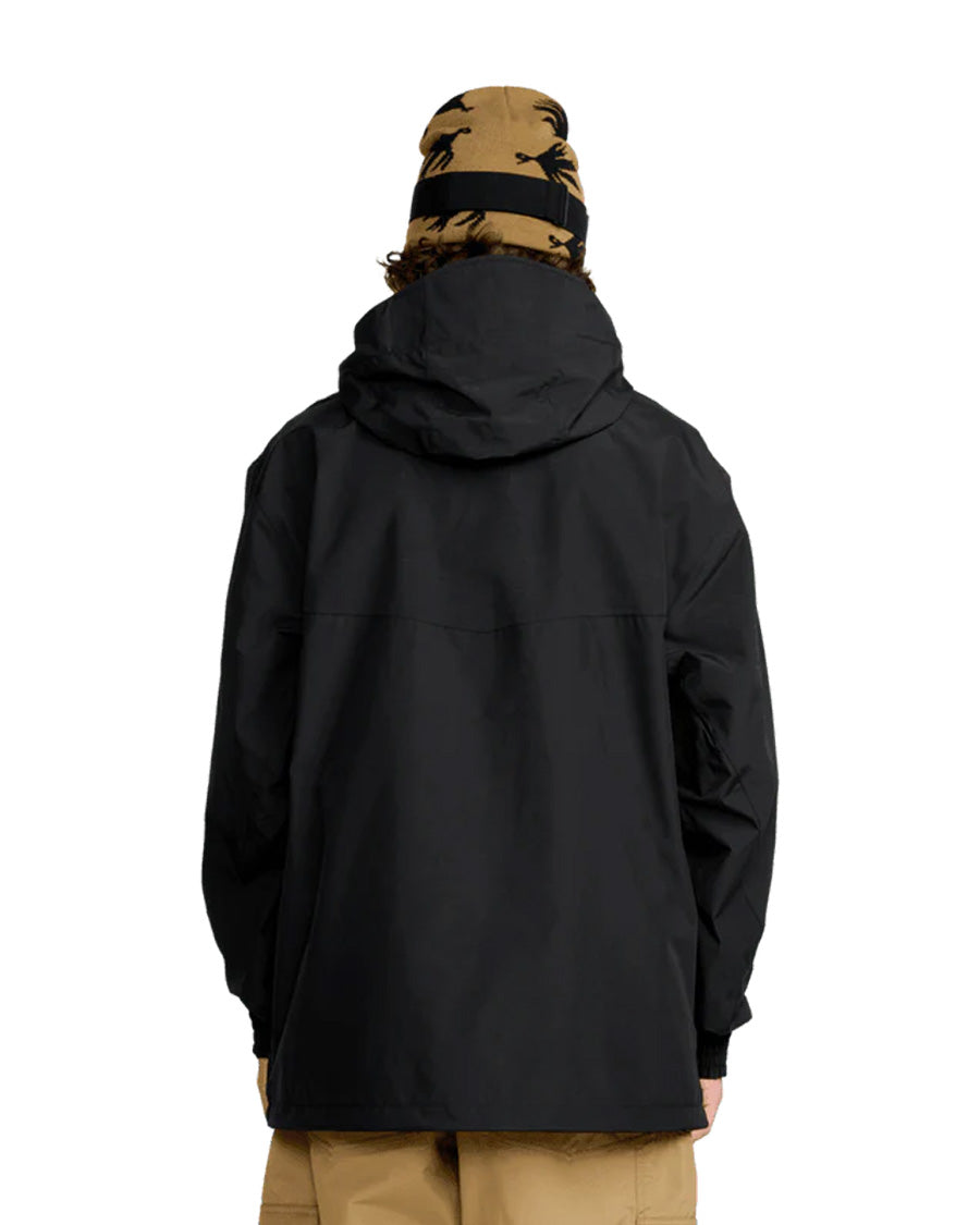 Volcom Men's Longo Gore-Tex Jacket Black 2026 – The Source