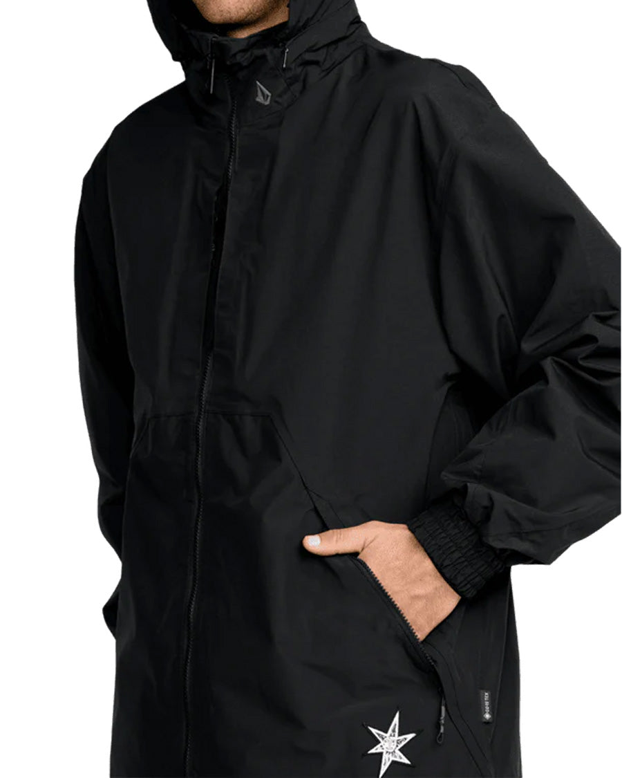 Volcom Men's Longo Gore-Tex Jacket Black 2026 – The Source