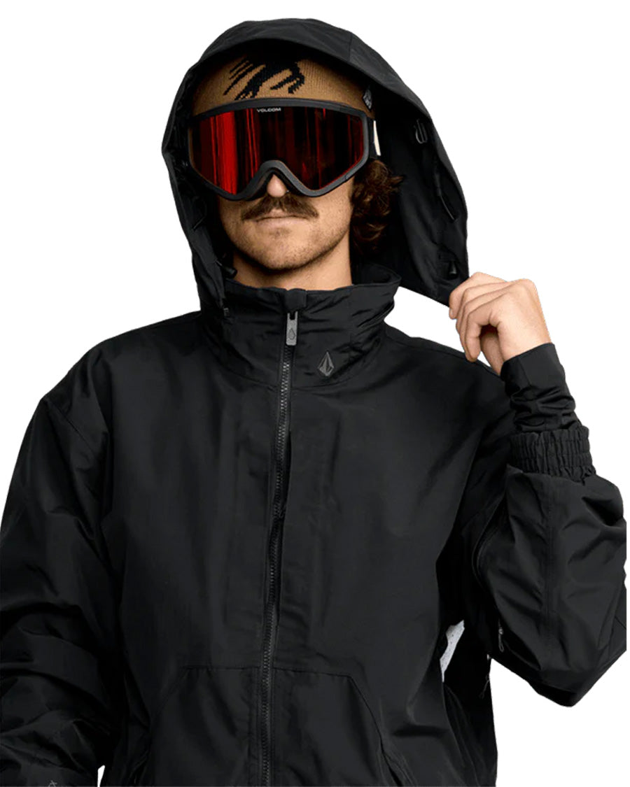 Volcom Men's Longo Gore-Tex Jacket Black 2026