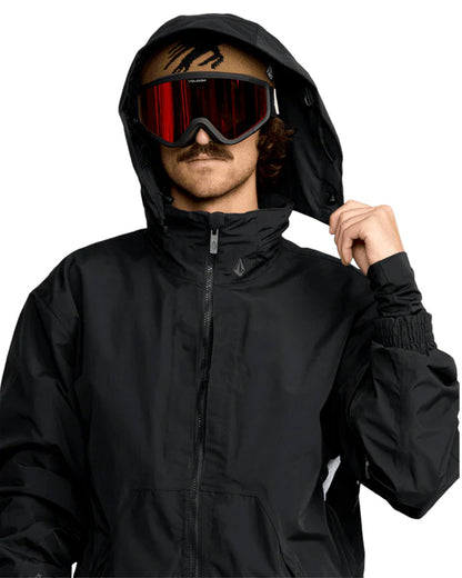 Volcom Men's Longo Gore-Tex Jacket Black 2026