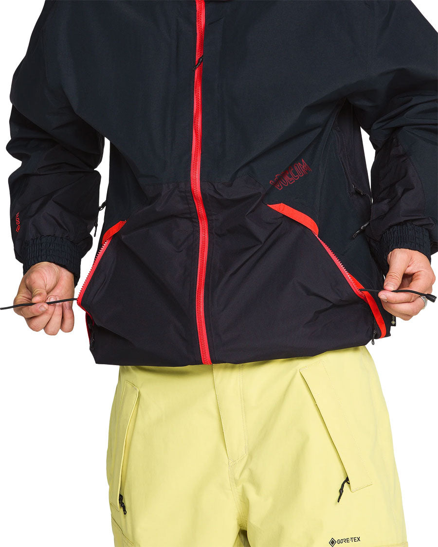 Volcom Men's Longo Gore-Tex Jacket Black 2027