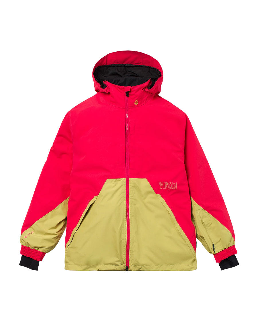 Volcom Men's Longo Gore-Tex Jacket Bright Cherry 2027