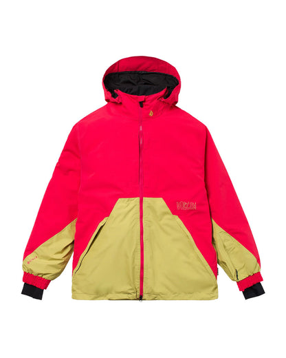 Volcom Men's Longo Gore-Tex Jacket Bright Cherry 2027