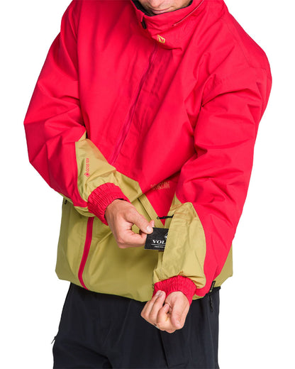 Volcom Men's Longo Gore-Tex Jacket Bright Cherry 2027
