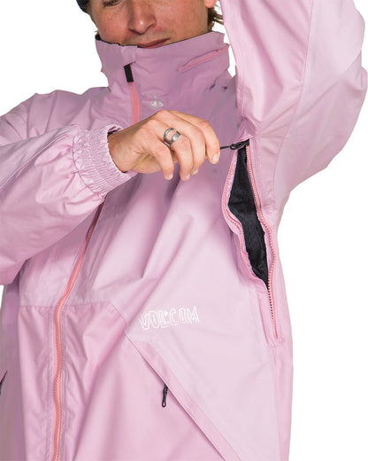 Volcom Men's Longo Gore-Tex Jacket Pink 2027
