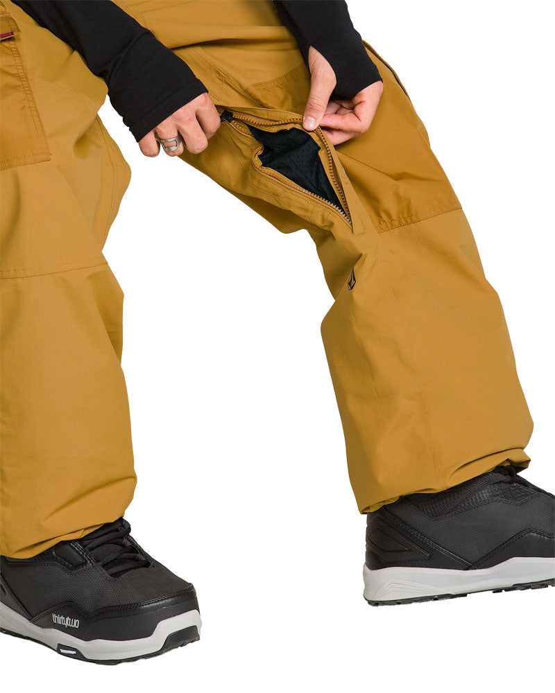 Volcom Men's Longo Gore-Tex Pant Bear Brown 2027